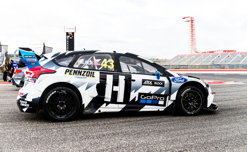 Illustration for article titled All Of The Fast Rallycross Cars Have Descended Upon Austin